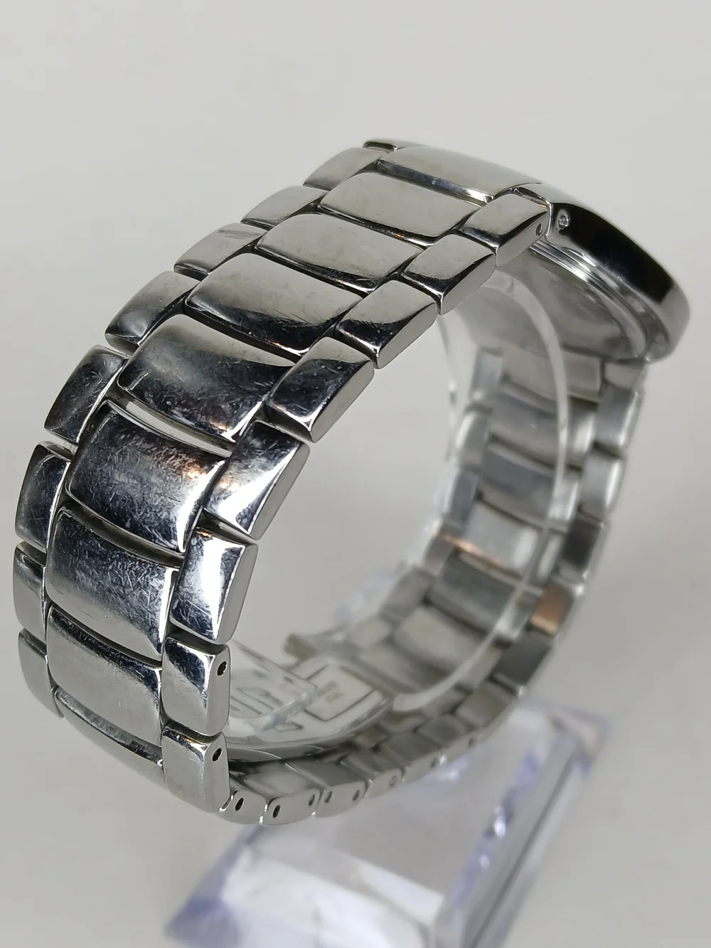 ​ESQ By Movado E5230 Stainless Steel Black Diamond Marker Quartz Mens Watch